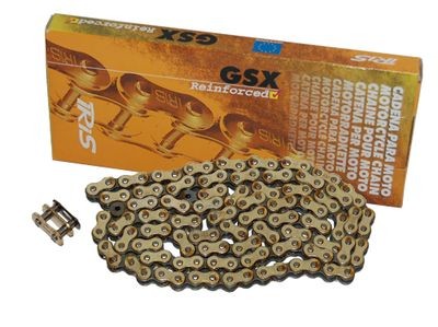 ketting 420, 136 schakels Iris Goud